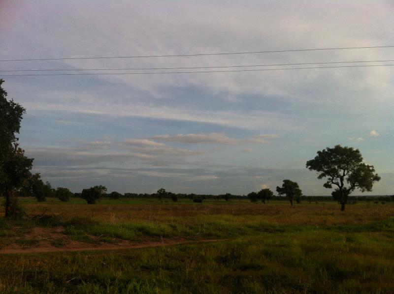 Landscape in Ghana